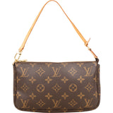 Louis Vuitton Monogram Canvas Pochette Accessoires Handbag