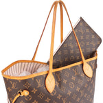 Louis Vuitton Monogram Canvas Neverfull MM Shoulder Bag - vintageandkickz