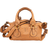 Chloé Grained Leather Small Paddington Shoulder Handbag