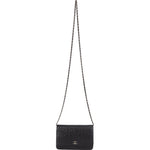 [🔄️B06 / F04] Chanel Embossed Calfskin Camellia On Chain Wallet - vintageandkickz