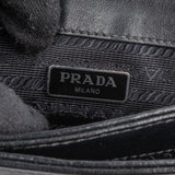 Prada Saffiano Leather Chain Wallet Crossbody Bag