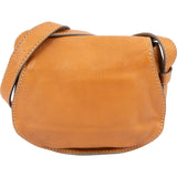 Chloé Grained Calfskin Marcie Saddle Small Crossbody Bag