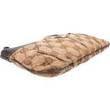 Gucci Monogram GG Canvas Abbey D-Ring Wallet Pochette