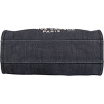 Chanel Denim Deauville Tote Shoulder Bag - vintageandkickz