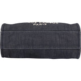 Chanel Denim Deauville Tote Shoulder Bag - vintageandkickz