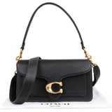 Coach Black Pebbled Leather Tabby 26 Shoulder Crossbody Bag