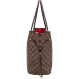 Louis Vuitton Monogram Damier Ebene Neverfull MM Shoulder Bag