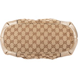 Gucci Monogram GG Canvas Sukey Satchel Handbag