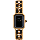 Chanel Gold Tone Première H0001 Woman Watch (L)