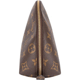 Louis Vuitton Monogram Canvas Trousse Demi Ronde Pouch