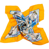 Hermès Vive le Vent Silk Carre 90 Scarf Tuch