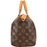 Louis Vuitton Monogram Canvas Speedy 25 Handbag