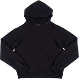 Celine Black Cotton Back Emblem Hoodie (M)