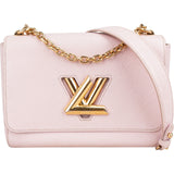 Louis Vuitton Light Pink Epi Leather Twist Crossbody Bag