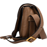 Chloé Grained Calfskin Mini Marcie Saddle Crossbody Bag