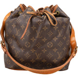 Louis Vuitton Monogram Canvas Sac Noé Petit Shoulder Bag