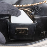 Bulgari Striped Leather Serpenti Forever Crossbody Bag
