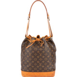 Louis Vuitton Monogram Canvas Sac Noé Grande Shoulder Bag