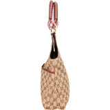 Gucci Monogram GG Hobo Handbag - vintageandkickz