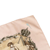 Hermès Napoleon Silk Twill Silk Carre 90 Scarf Tuch