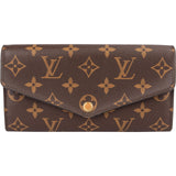 Louis Vuitton Monogram Canvas Sarah Wallet