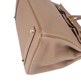 Hermès Taupe Togo Leather Birkin 35 Handbag (2023)
