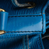 Louis Vuitton Blue Epi Leather Sac Noé Petit Shoulder Bag