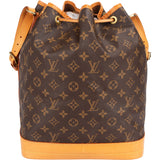 Louis Vuitton Monogram Canvas Sac Noé Grande Shoulder Bag