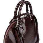 Louis Vuitton Burgundy Vernis Epi Leather Alma PM Handbag - vintageandkickz