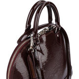 Louis Vuitton Burgundy Vernis Epi Leather Alma PM Handbag - vintageandkickz