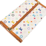 [🔄️B06 / F73] Louis Vuitton Canvas Monogram Multicolor Eliza Wallet - vintageandkickz