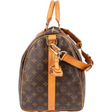 Louis Vuitton Monogram Canvas Keepall 50 Bandoulière Travel Bag