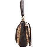 Coach Monogram Signature Canvas Ellen Shoulder Bag