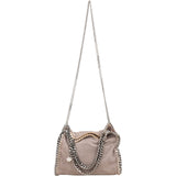 Stella McCartney Shaggy Falabella Fold Over Tote Crossbody Handbag