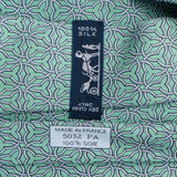 Hermès Printed Pattern Silk Tie Krawatte