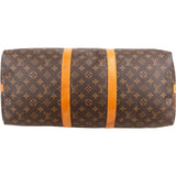 Louis Vuitton Monogram Canvas Keepall 50 Bandoulière Travel Bag
