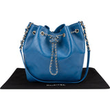 Chanel Quilted Lambskin Egyptian Amulet Drawstring Bucket Shoulder Bag