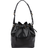 Louis Vuitton Noir Epi Leather Sac Noé Petit Shoulder Bag