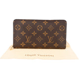 Louis Vuitton Monogram Canvas Zippy Wallet