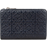 Loewe Anagram Monogram Leather Small Zip Around Wallet