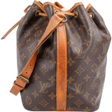 Louis Vuitton Monogram Canvas Sac Noé Petit Shoulder Bag