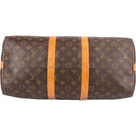 Louis Vuitton Monogram Canvas Keepall 45 Bandoulière Travel Bag - vintageandkickz
