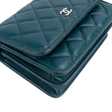 Chanel Quilted Lambskin Mini Wallet on Chain Crossbody Bag