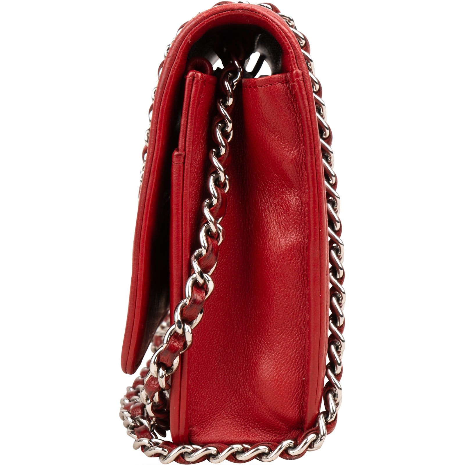 [🔄️B20 / F45] Chanel Camellia Embossed Leather Wallet on Chain Crossbody Bag - vintageandkickz