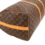 Louis Vuitton Monogram Canvas Keepall 50 Bandoulière Travel Bag