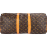 Louis Vuitton Monogram Canvas Keepall 45 Travel Bag