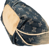 Celine Denim Ombre Monogram Sulky Hobo Shoulder Bag