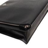 Prada Saffiano Leather Triangle Briefcase Handbag