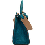 Fendi Suede Peekaboo Handbag