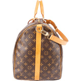 Louis Vuitton Monogram Canvas Keepall 55 Bandoulière Travel Bag